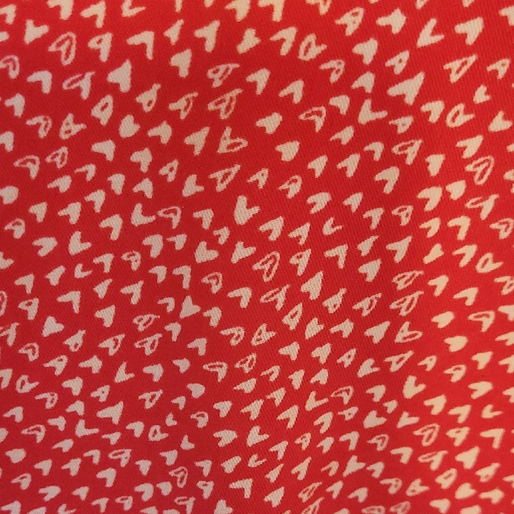 Loft Red Button-Down Dress Size 6 - Picture 5 of 11